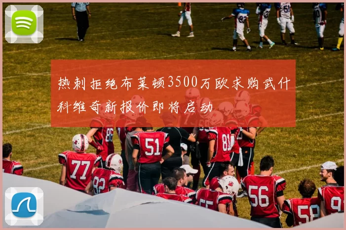 热刺拒绝布莱顿3500万欧求购武什科维奇新报价即将启动